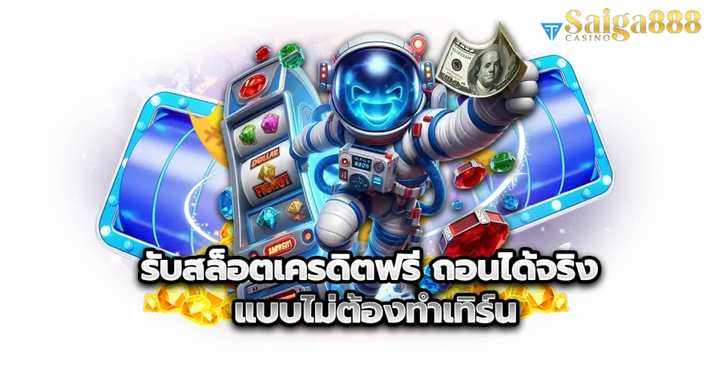 saiga888s แจกเครดิตฟรีสล็อต ล่าสุด 2025 รับได้ทุกชั่วโมง ไม่ต้องฝาก
