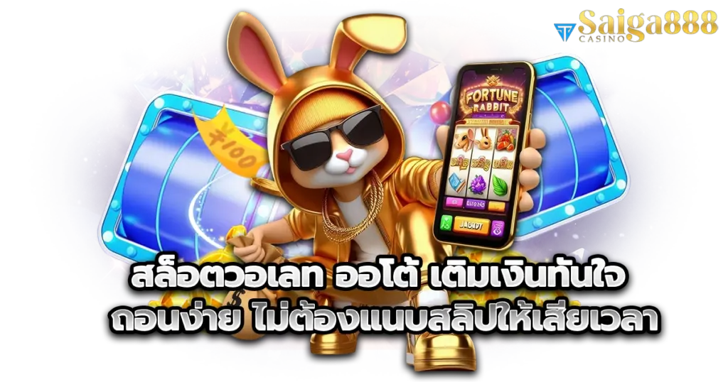 สล็อตวอเลท ออโต้ เติมเงินทันใจ ถอนง่าย ไม่ต้องแนบสลิปให้เสียเวลา